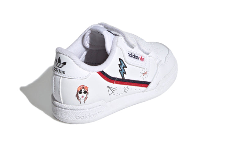 (TD) adidas Continental 80 Cf I 'Red' FX6071