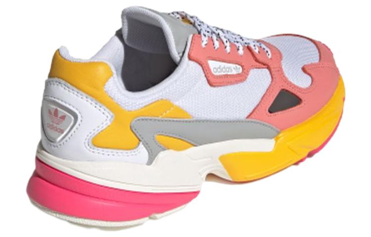 (WMNS) adidas Falcon W 'White Pink Yellow' EG9933