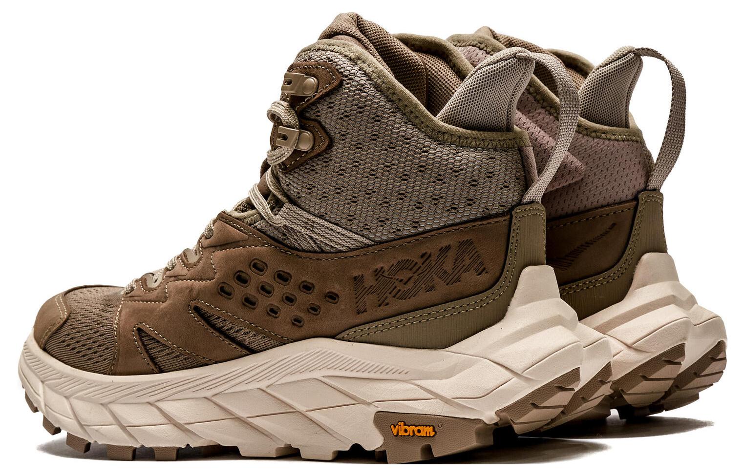 (WMNS) HOKA ONE ONE Anacapa Breeze Mid 'Dune Eggnog' 1134506-DEGG