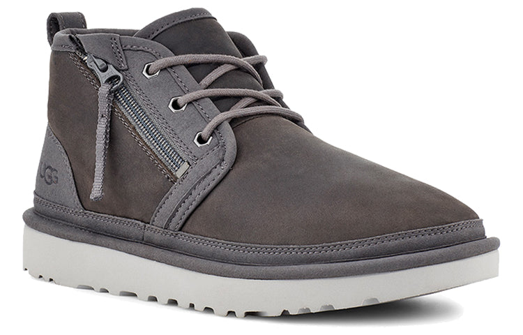 UGG Neumel Zip Fleece Lined Gray 1103883-DGRY