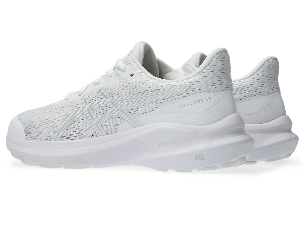 (GS) ASICS GT-1000 13 Running Sneakers 'White' 1014A343-100