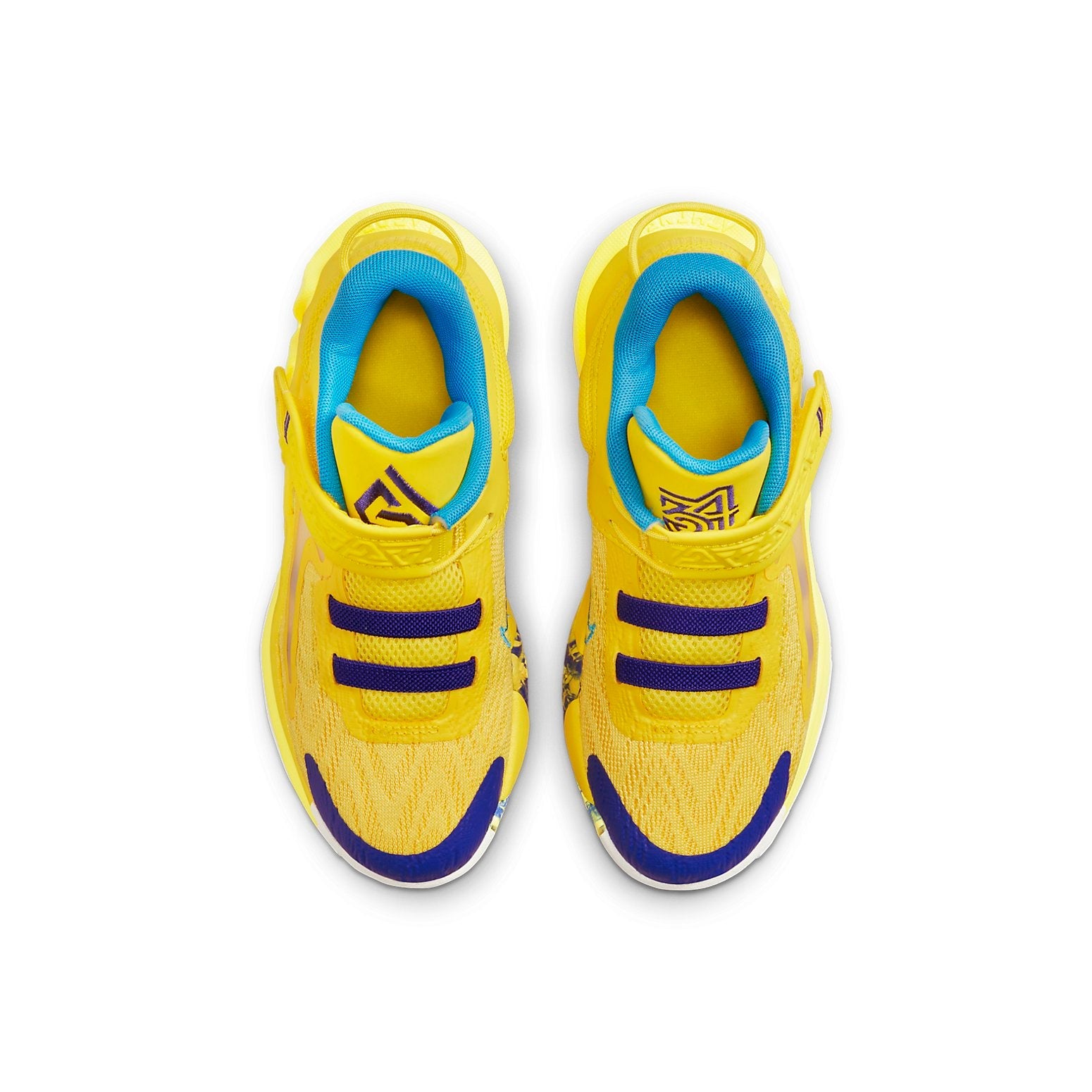 (PS) Nike Giannis Immortality 2 'Yellow Strike Laser Blue' DQ1942-700