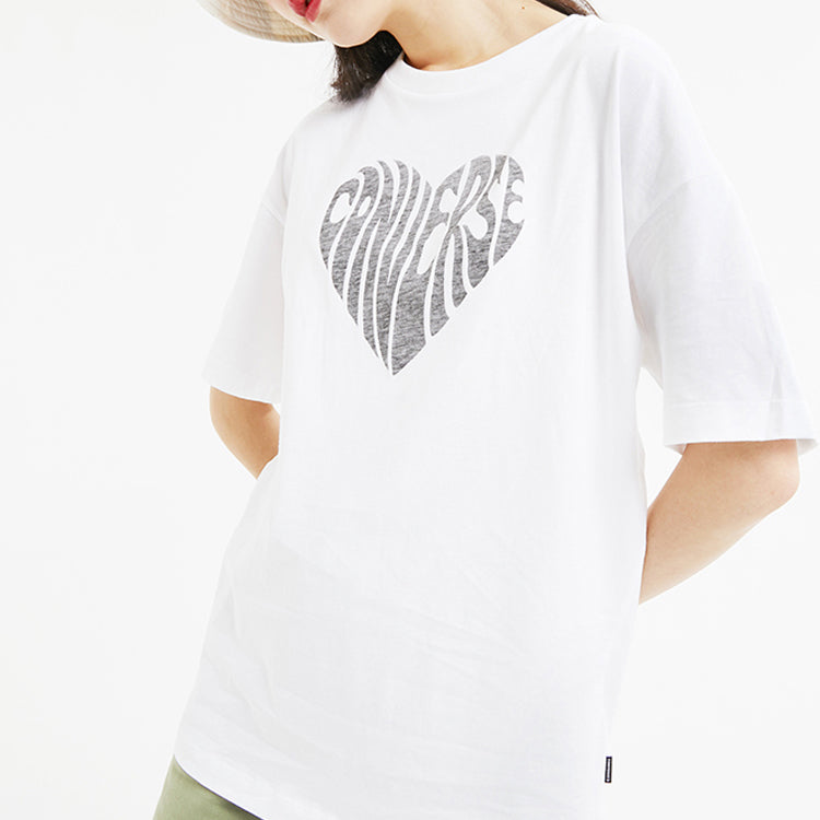 (WMNS) Converse Love Printing Sports White 10018940-A07