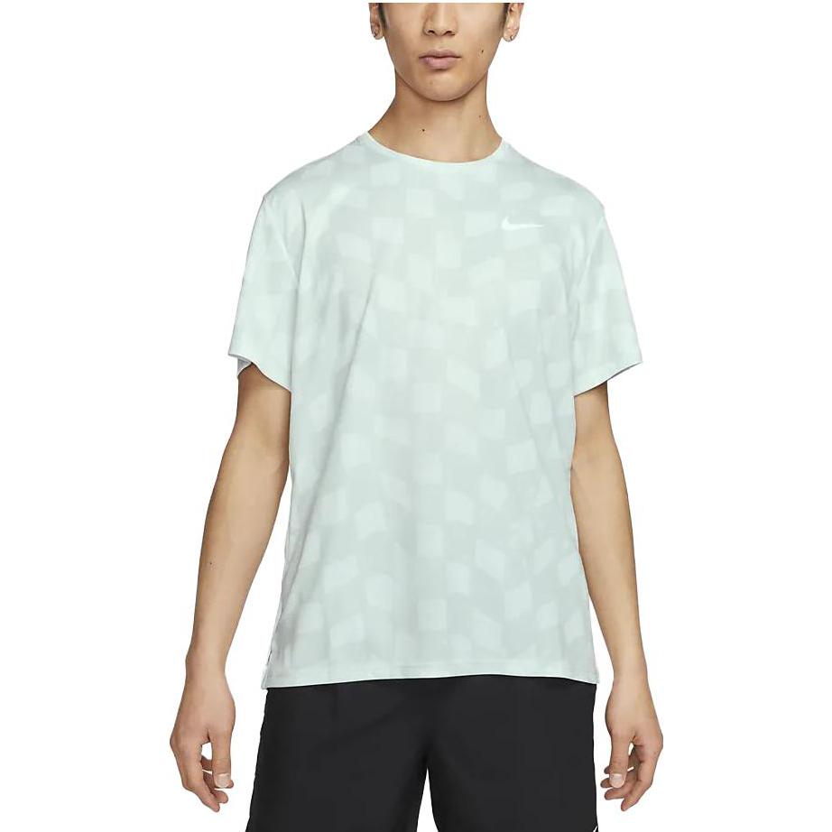 Nike Dri-FIT Miler Short-Sleeve Running Top 'Green' DX0871-025