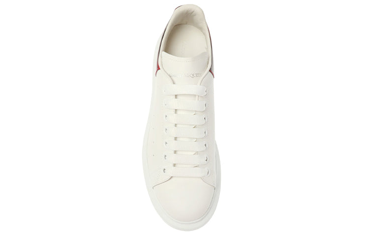 (WMNS) Alexander McQueen Oversized Sneaker 'White Lust Red' 553770WHXMW9676