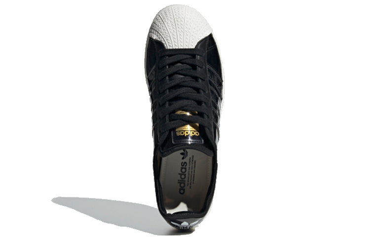 (WMNS) adidas Superstar Bold 'Black Off White' FW8423