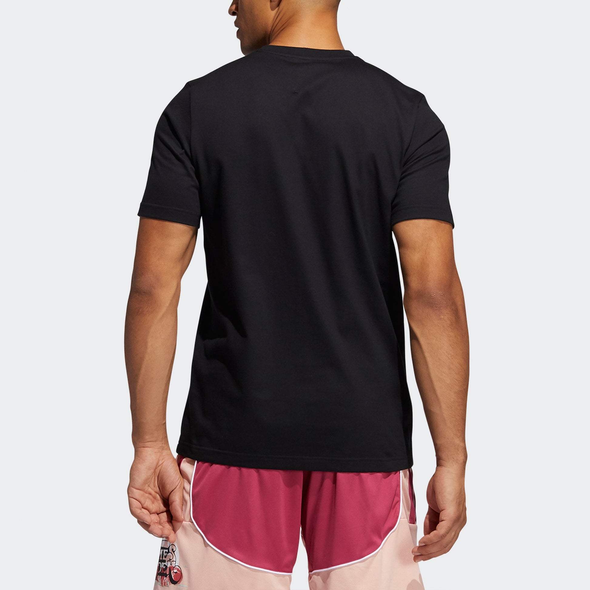 adidas Hdn Avatar Sc Basketball Athleisure Casual Sports Short Sleeve Black GP3429