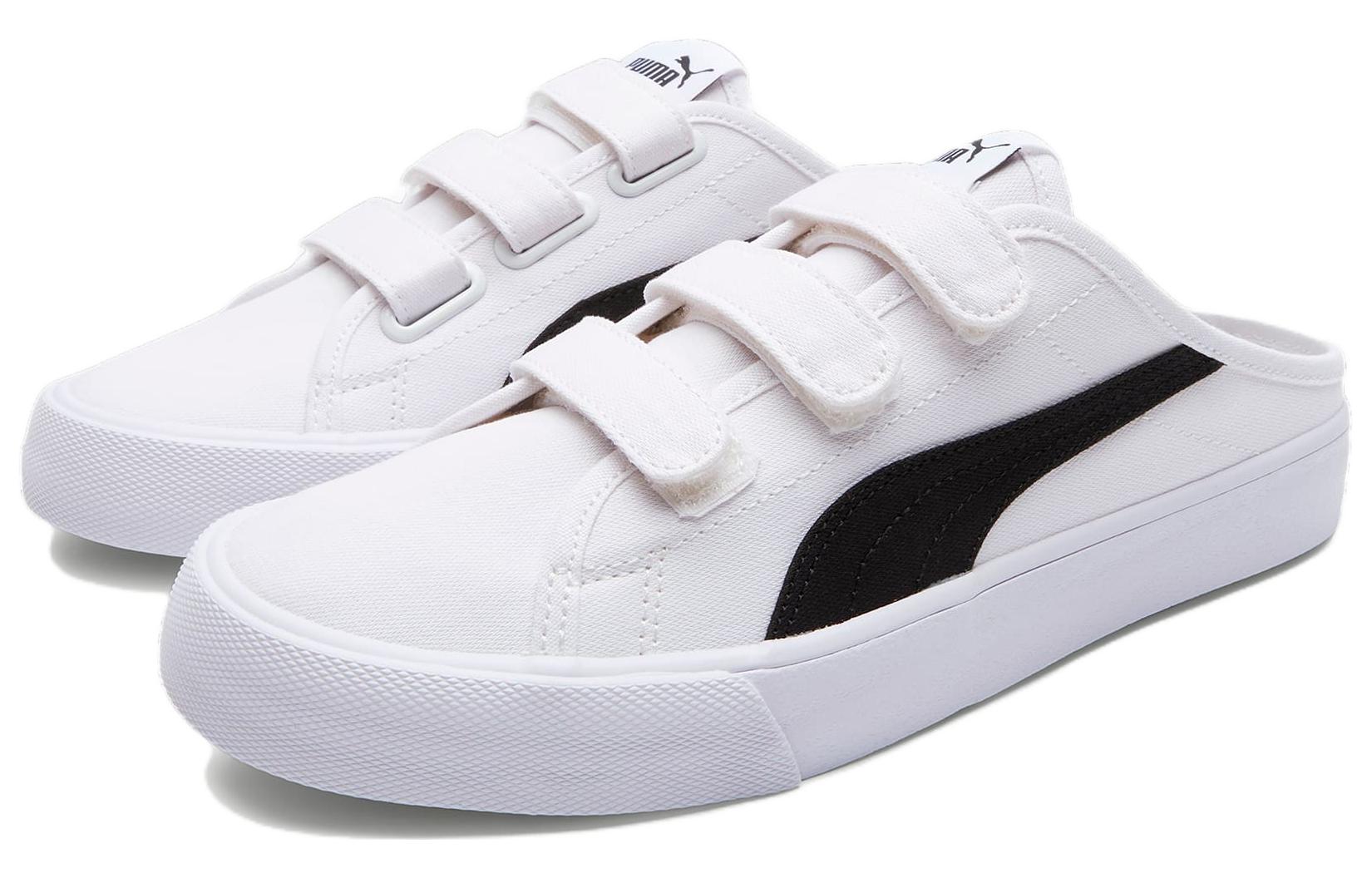 (WMNS) PUMA Bari Mule 'White Black' 394289-04