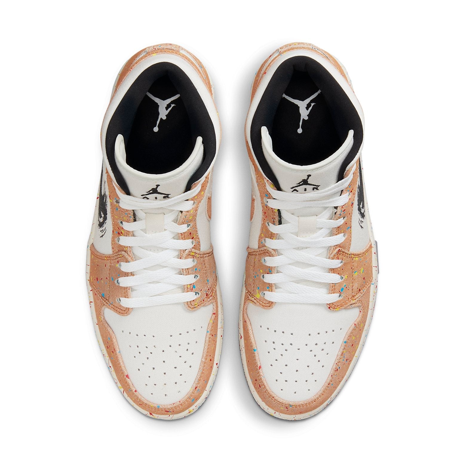 Air Jordan 1 Mid SE 'Brushstroke Paint Splatter' DA8005-100