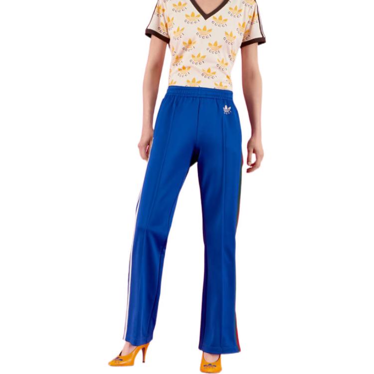 Gucci x adidas Flared Jogging Pants 'Cobalt Blue' 696270-XJEGU-4153