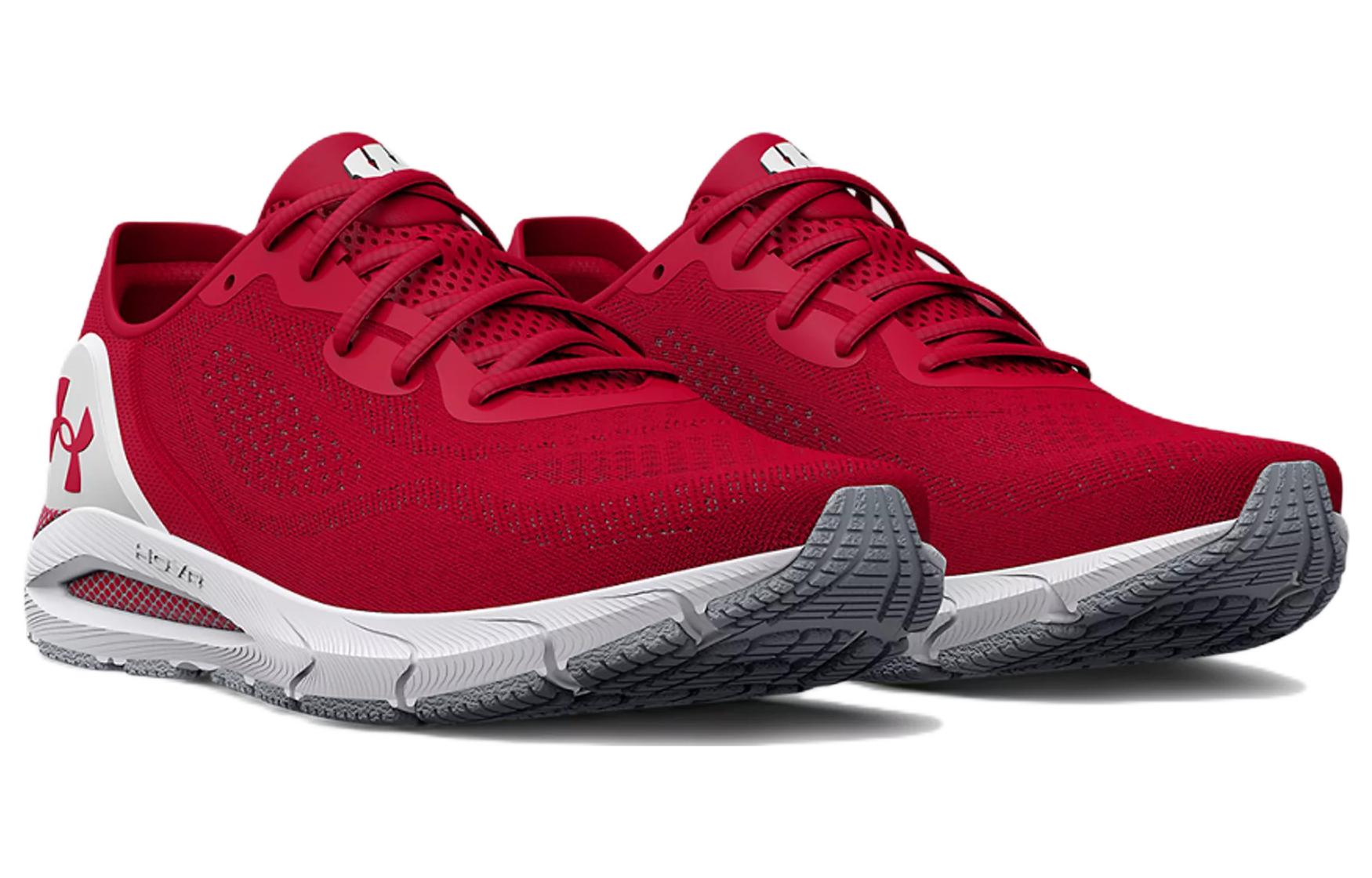 (WMNS) Under Armour HOVR Sonic 5 Collegiate Shoes 'Red White' 3026430-600