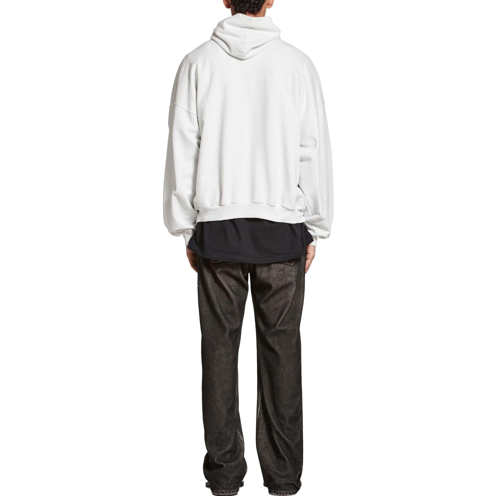 Balenciaga Bal.Com Popover Hoodie 'White' 739024TOVN99081
