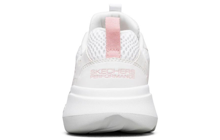 (WMNS) Skechers Go Run Fast Sports Shoes Pink/White 667053-WPK