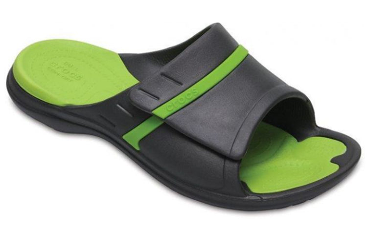 Crocs Modi Casual Shoe Unisex Black Green 204144-0A1