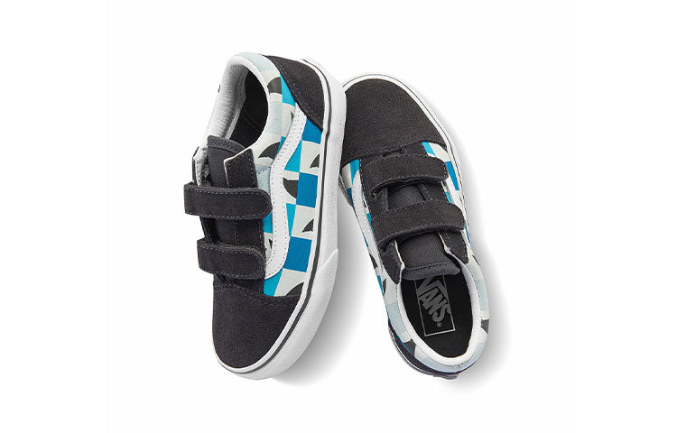 (PS) Vans Old Skool 'Black Blue White' VN0A4BUVAC3