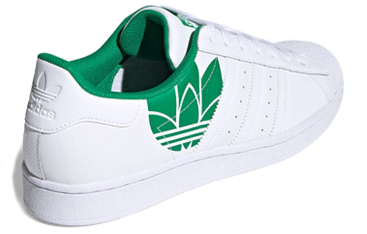 adidas Superstar 'Trefoil Print - White Green' FY2827