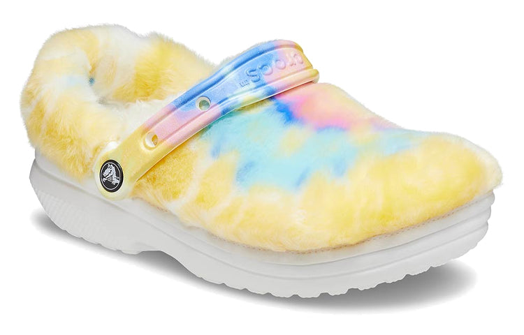 (WMNS) Crocs Shoe Classic Shoe Multi-Color White 207303-94S