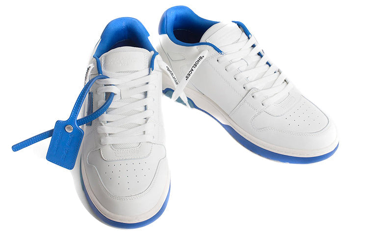 Off-White Out Of Office Low-top Sneakers White/Blue OMIA189S21LEA0010145