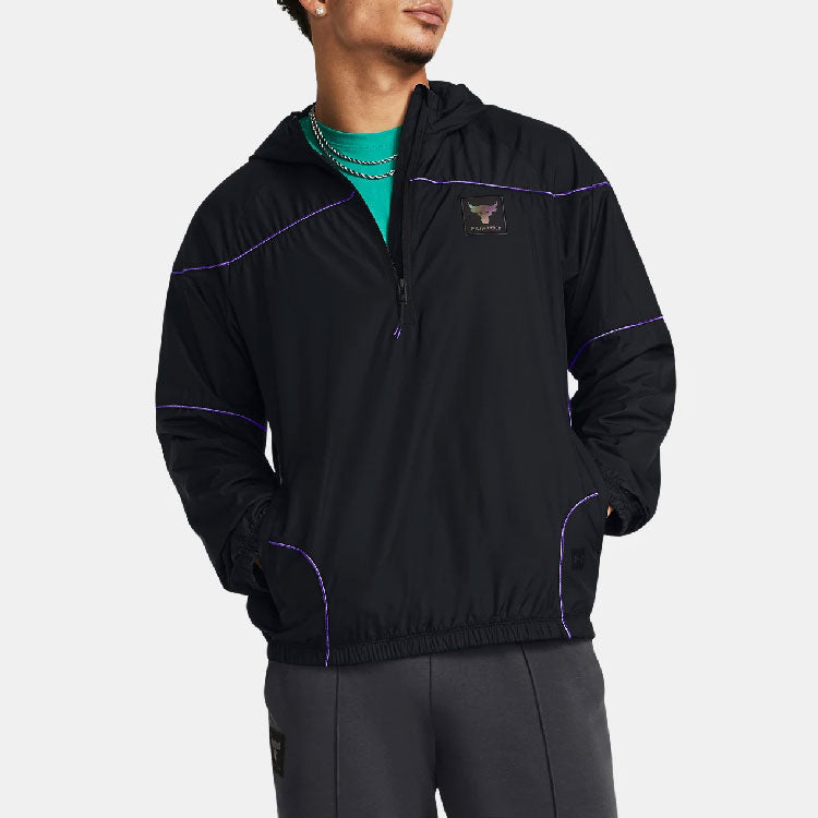 Under Armour Project Rock Anorak Jacket 'Black' 1380128-001