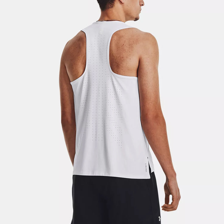 Under Armour Iso-Chill Laser Running Tank 'White' 1376519-100