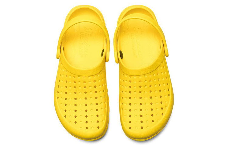 (WMNS) Skechers Footsteps Clogs 'Yellow' 111070-YEL