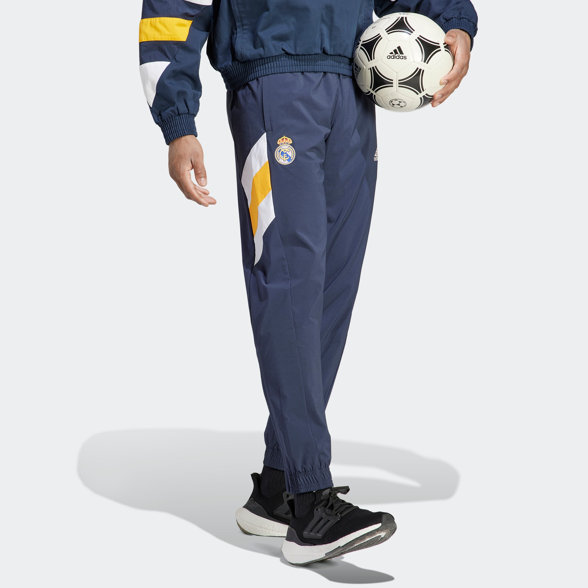 adidas Real Madrid Icon Woven Pants 'Night Navy' HT6451