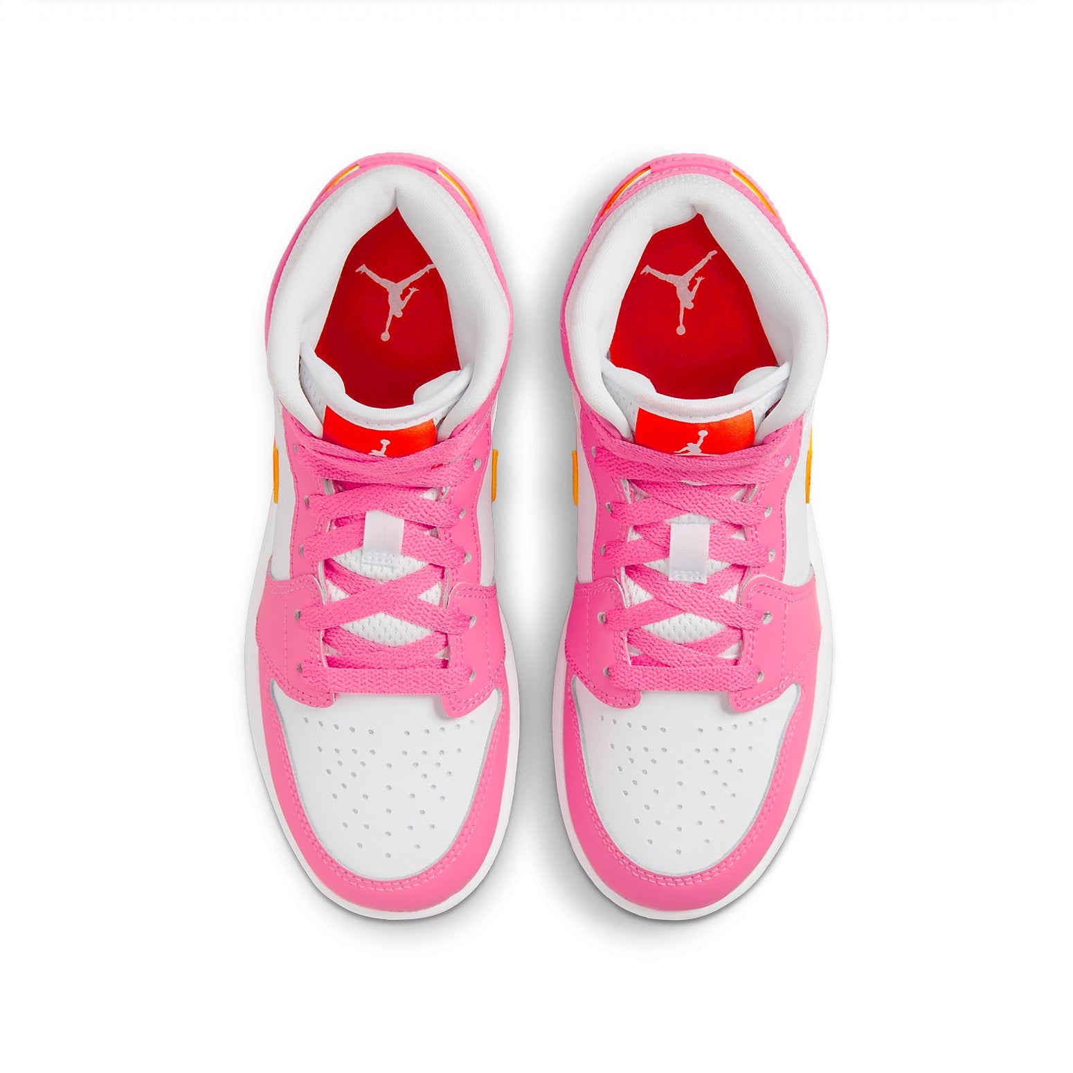 (GS) Air Jordan 1 Mid 'Pinksicle Orange' DX3240-681