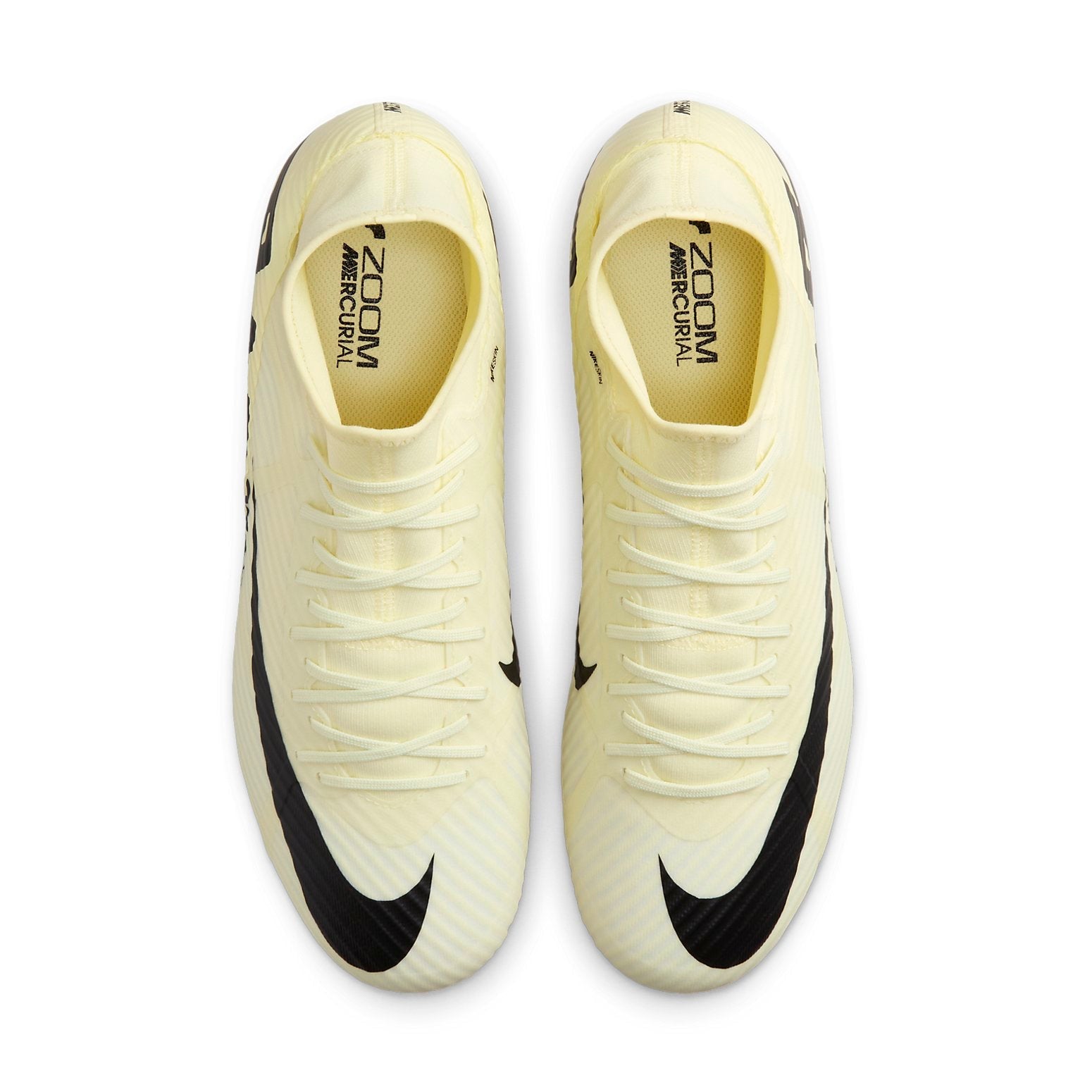 Nike Mercurial Superfly 9 Academy Hard-Ground High-Top Soccer Cleats 'Lemonade' DJ5626-700