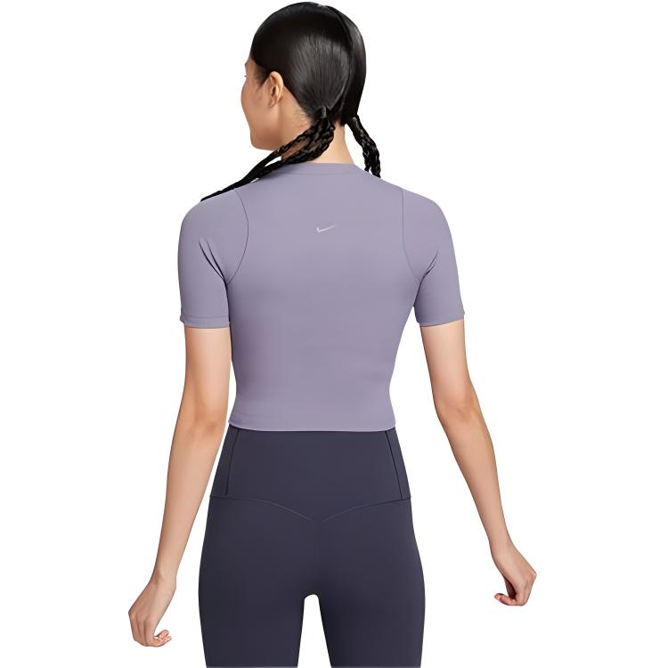 (WMNS) Nike One Training Dri-Fit Classic T-Shirt 'Purple' FN2799-509