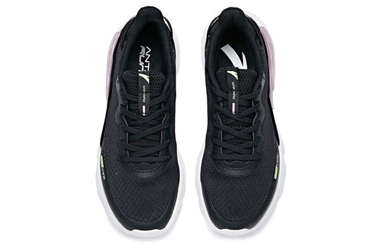 (WMNS) ANTA Running Series Sneakers 'Black Purple White' 122035565-1