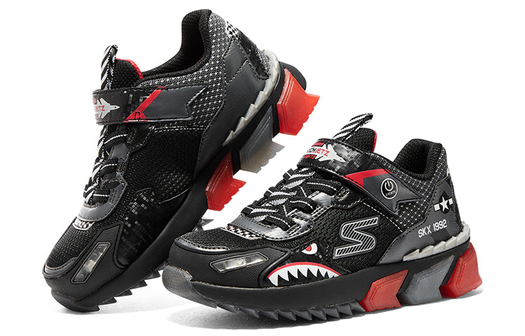 (GS) Skechers Training Shoes 'Black Red' 401525L-BKRD