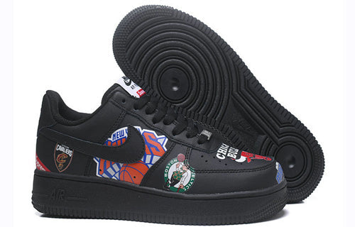 Nike x Supre-me NBA Air-Force 1 'Black' AQ8017-002