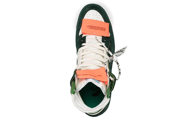 Off-White 3.0 Panelled Sneakers Sneakers Green/White OMIA065R21LEA0020155