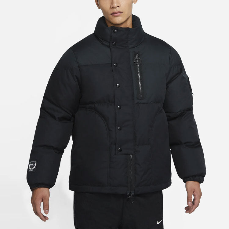 Nike LeBron Premium Woven sports padded Jacket Black CK6779-010