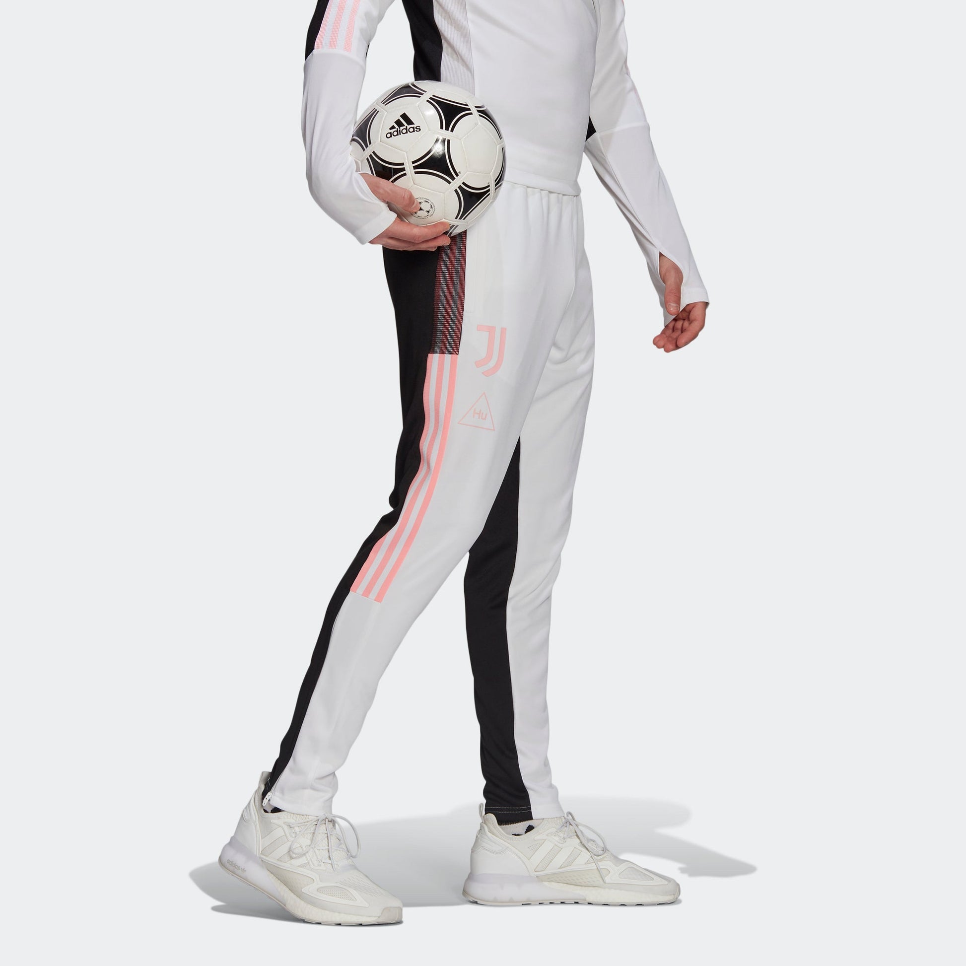 adidas x Crossover Juve Hu Tr Pnt Juventus Soccer/Football Colorblock Sports Long Pants White Black Colorblock GK7789
