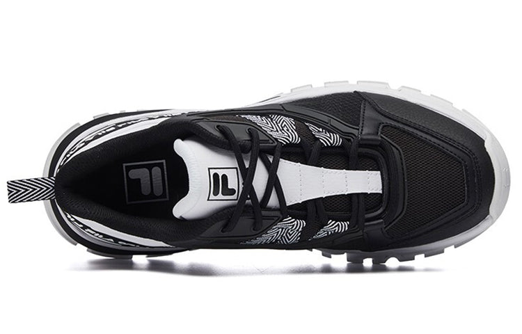 (WMNS) FILA Buffer Low-Running Shoes Black/White F12W114119FBK