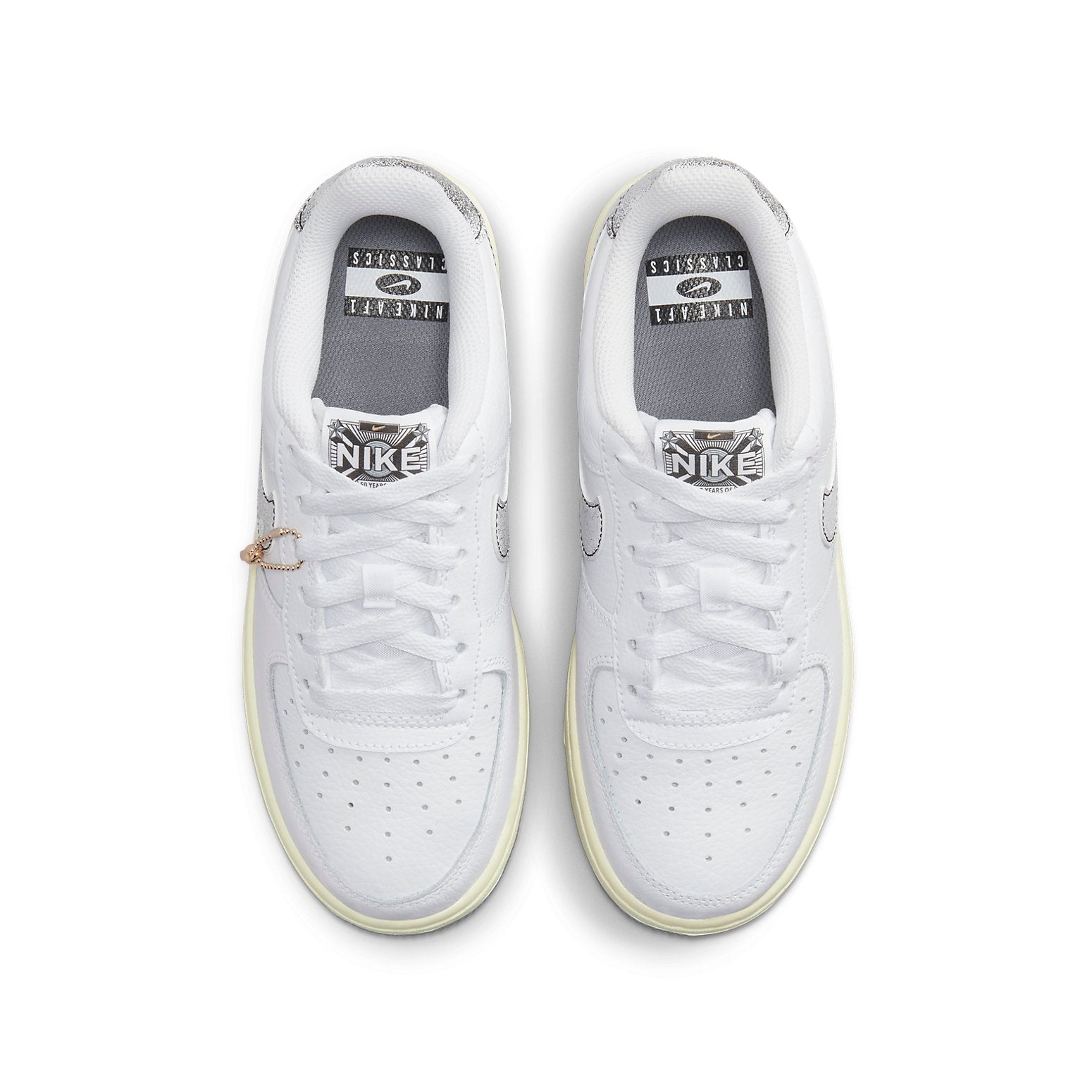 (GS) Nike Air Force 1 Low LV8 3 'White Smoke Gray' DX1657-100