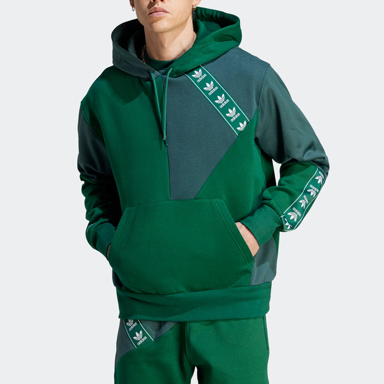 adidas originals ADC Patchwork Hoodie 'Green' HR3303
