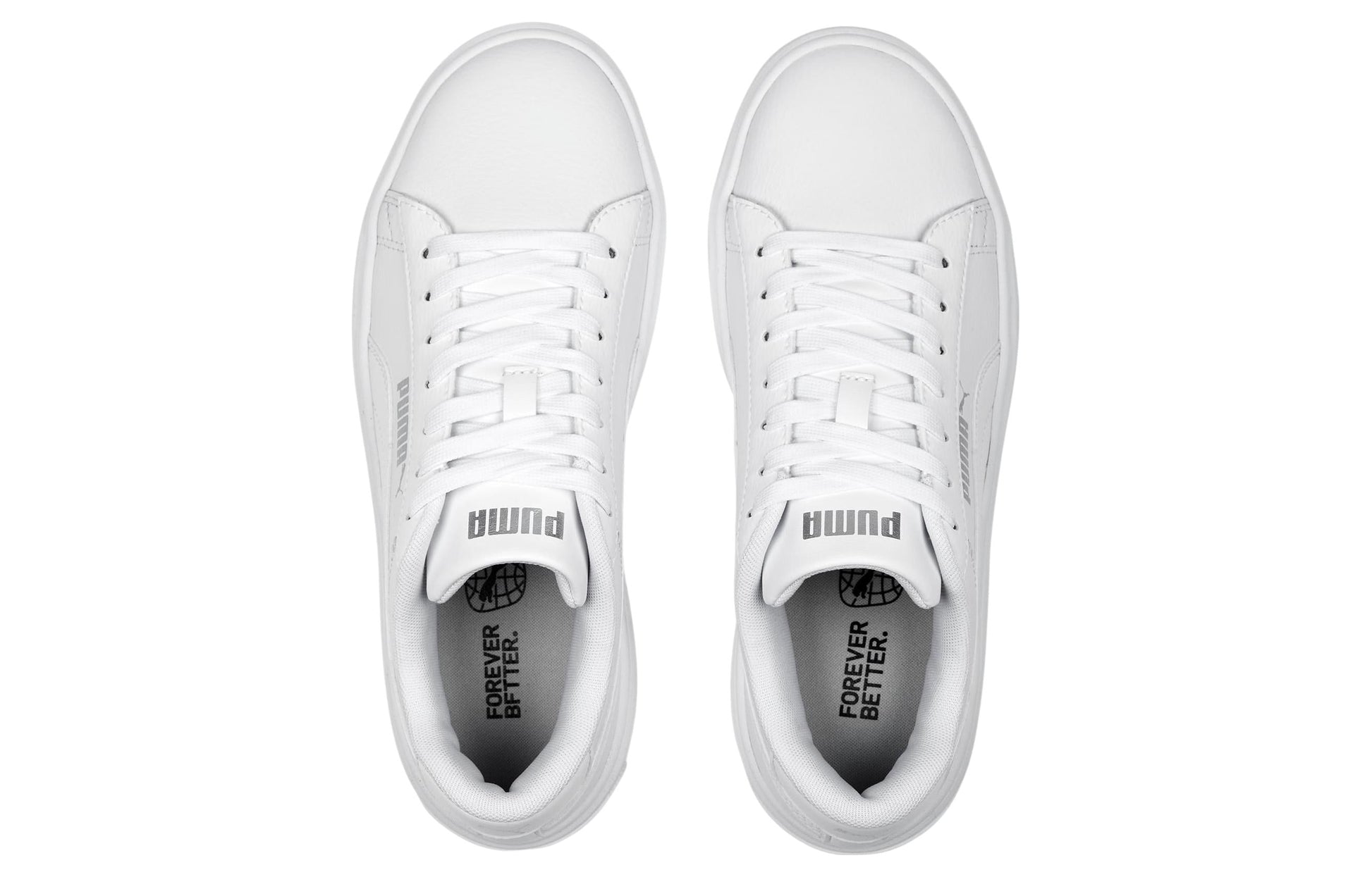 (WMNS) PUMA Smash Platform V3 'White' 390758-01