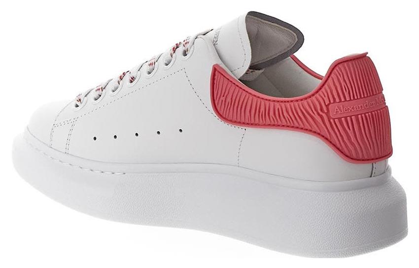 (WMNS) Alexander McQueen Oversized Shoes 'Cream White Red' 718157WICGK9387