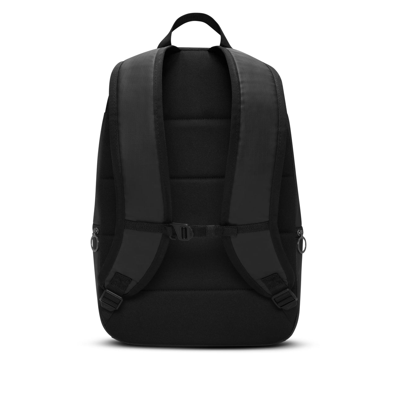 Nike Heritage Winterized Eugene Series Brand Logo Casual Solid Color Zipper Backpack Unisex Black / Smoke Grey DN3592-010