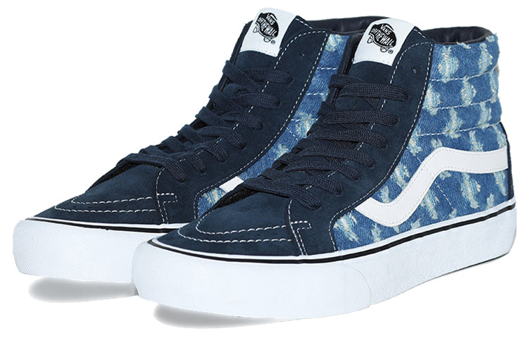 Vans Supreme x SK8-HI 'Blue Hole Punch Denim' VN0A38Z32DD