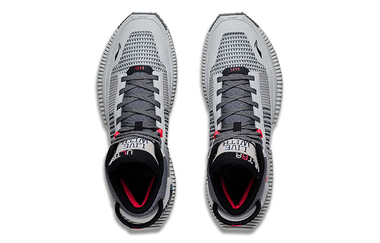 Li-Ning BadFive 3 Ultra Mid 'Grey Red' ABFS011-12