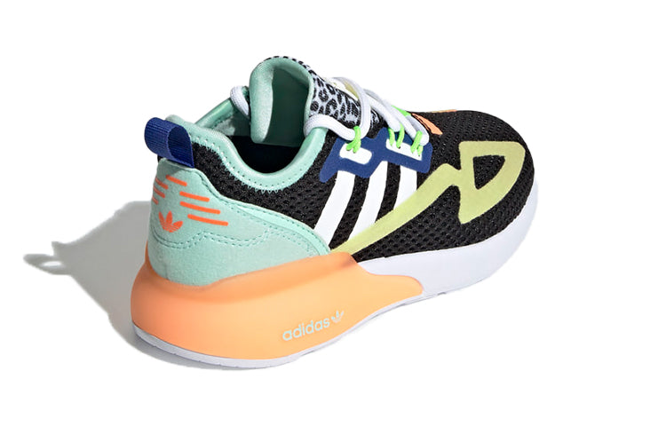 (PS) adidas originals ZX 2K 'Black White Orange' FX6531