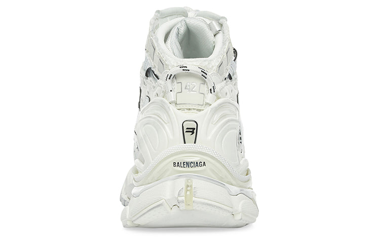 Balenciaga Runner High Top Sneakers 'White' 695764W3RH19000