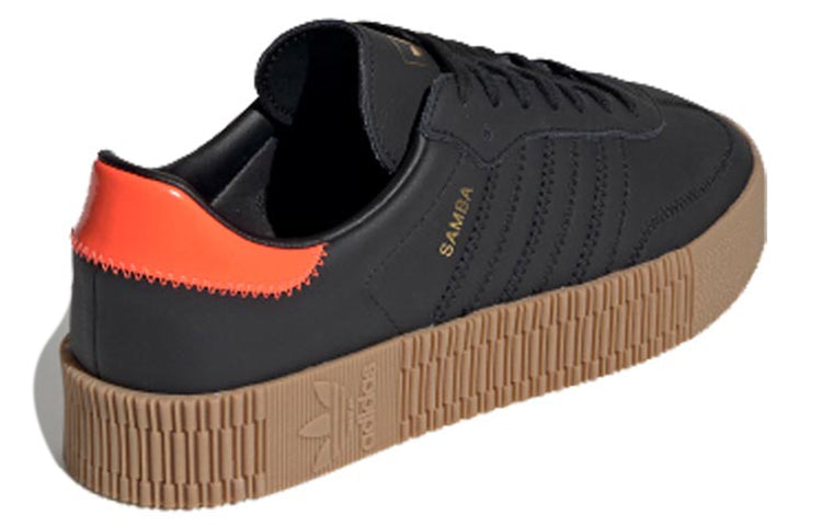(WMNS) adidas SambaROSE 'Black' EE7156