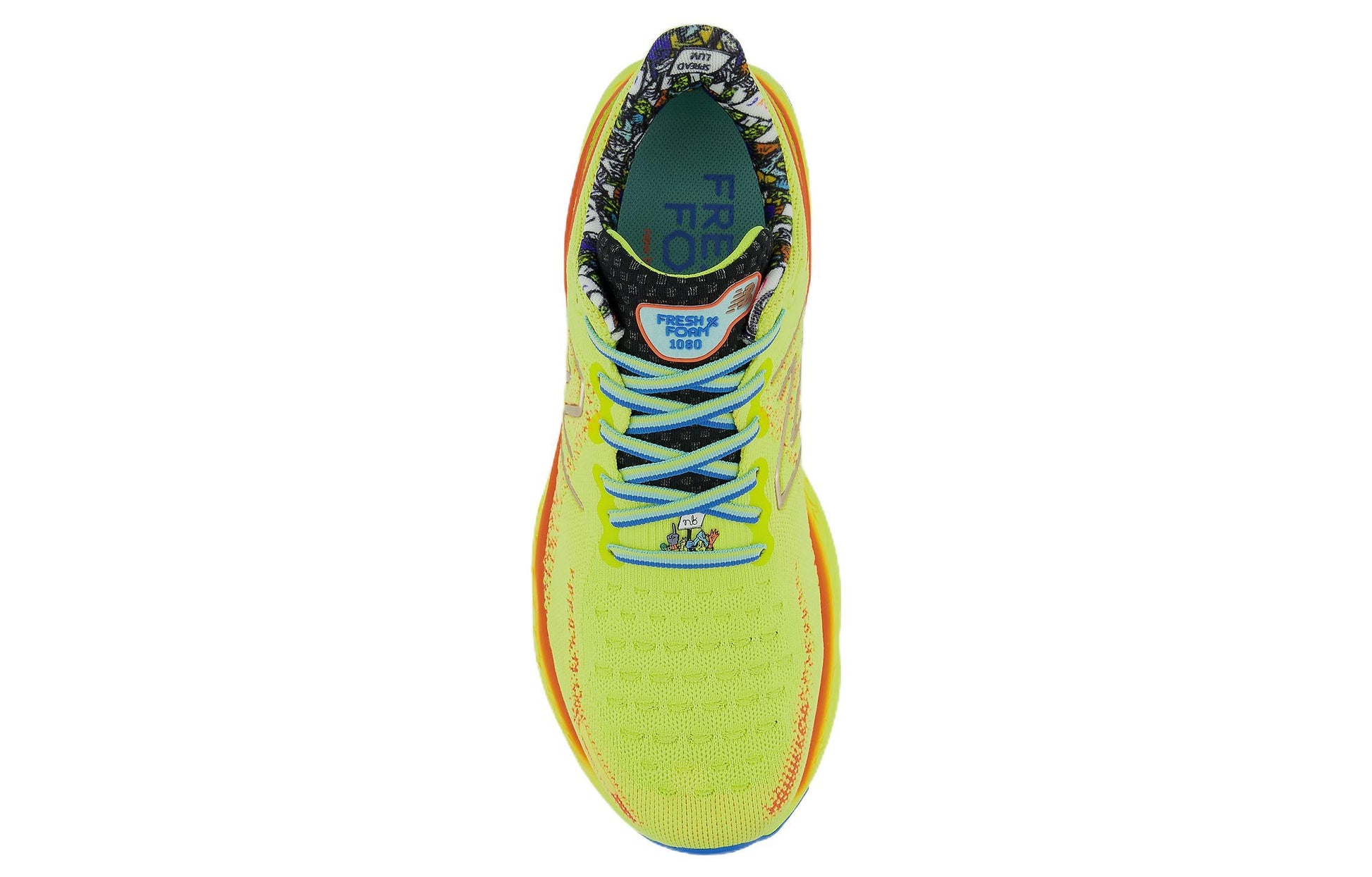 New Balance Fresh Foam X 1080 v12 'Yellow Blue' M1080Q12