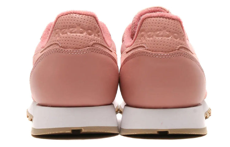 Reebok Classic Leather Low Top Wear-Resistant Pink BS9723