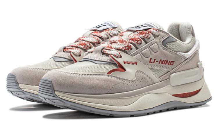 (WMNS) Li-Ning 001 Moment V2 'Grey Beige' AGCU062-1