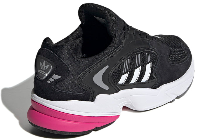 (WMNS) adidas Falcon 2000 'Black White Red' EG8933